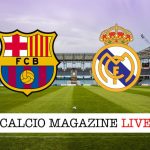 Barcellona Real Madrid cronaca diretta live risultato in tempo reale