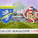 Frosinone Cremonese cronaca diretta live risultato in tempo reale