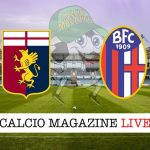 Genoa Bologna cronaca diretta live risultato live