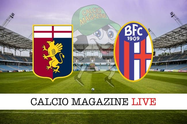 Genoa Bologna cronaca diretta live risultato live
