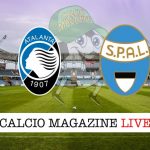 Atalanta Spal cronaca diretta live risultato in tempo reale