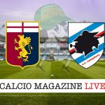 Genoa Sampdoria cronaca diretta live risulato in tempo reale