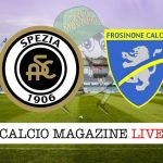 Spezia Frosinone cronaca diretta live risultato in tempo reale