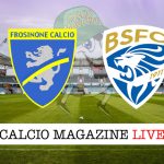 Frosinone Brescia cronaca diretta live risultato in tempo reale