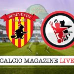 Benevento Foggia live cronaca risultato in tempo reale