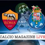 Roma Porto cronaca diretta live risultato in tempo reale