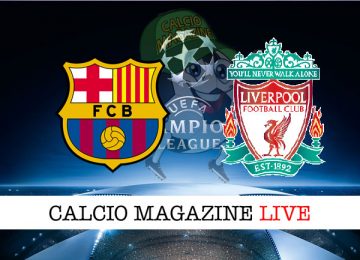 Barcellona Liverpool cronaca diretta live risultato in tempo reale