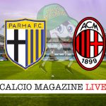 Parma Milan cronaca diretta live risultato in tempo reale