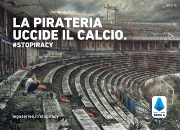 la pirateria uccide il calcio