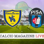 Chievo Pisa cronaca diretta live risultato in tempo reale