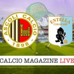 Ascoli Virtus Entella cronaca diretta live risultato in tempo reale