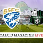 Brescia Sassuolo cronaca diretta live risultato in tempo reale