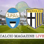 Spal Parma cronaca diretta live risultato in tempo reale