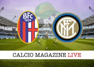 Bologna Inter cronaca diretta live risultato tempo reale