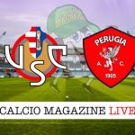 Cremonese Perugia cronaca diretta live risultato in tempo reale