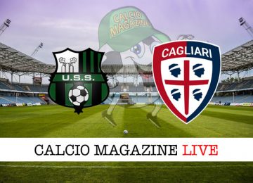 Sassuolo Cagliari cronaca diretta live risultato in tempo reale