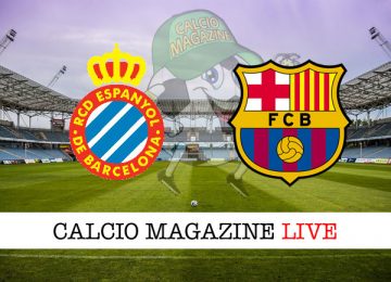 Espanyol Barcellona cronaca diretta live risultato in tempo reale