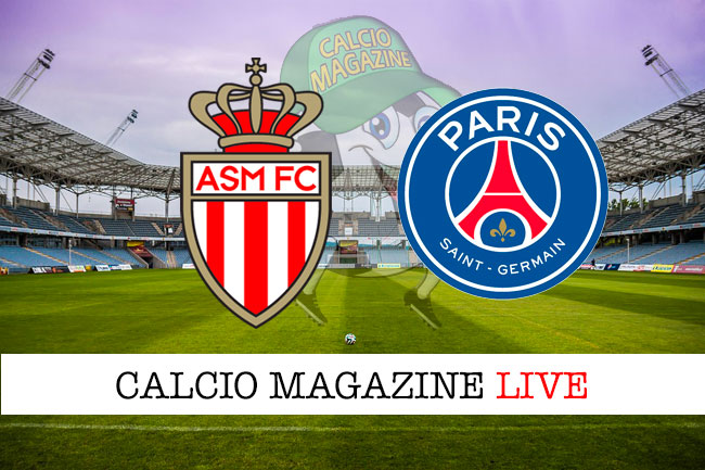 Monaco PSG cronaca diretta live risultato in tempo reale