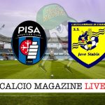 Pisa Juve Stabia cronaca diretta live risultato in tempo reale