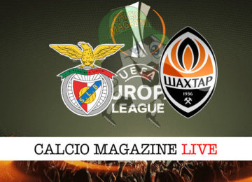 Benfica Shakhtar Donetsk cronaca diretta live risultato in tempo reale