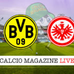 Borussia Dortmund Eintracht Francoforte cronaca diretta live risultato in tempo reale