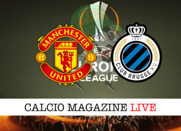 Manchester United Club Brugge cronaca diretta live risultato in tempo reale