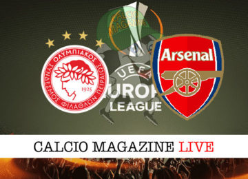 Olympiacos Arsenal cronaca diretta live risultato in tempo reale