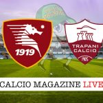 Salernitana Trapani cronaca diretta live risultato in tempo reale