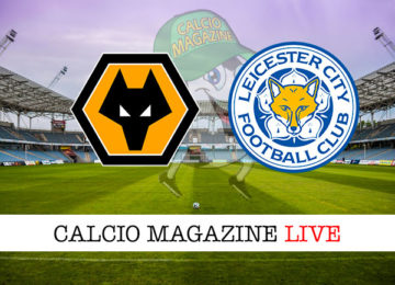 Wolverhampton Leicester cronaca diretta live risultato in tempo reale