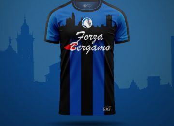 Atalanta, le più belle maglie di solidarietà per la città di Bergamo