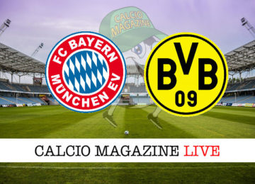 Bayern Monaco Borussia Dortmund cronaca diretta live risultato in tempo reale