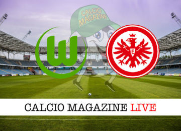 Wolsfburg Eintracht Francoforte cronaca diretta live risultato in tempo reale