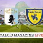 Virtus Entella Chievo cronaca diretta live risultato in tempo reale