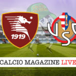 Salernitana Cremonese cronaca diretta live risultato in tempo reale