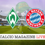 Werder Brema Bayern Monaco cronaca diretta live risultato in tempo reale