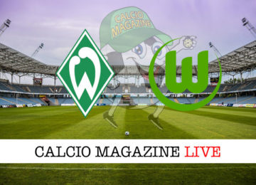 Werder Brema Wolfsburg cronaca diretta live risultato in tempo reale