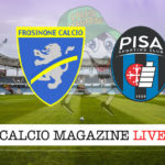 Frosinone Pisa cronaca diretta live risultato in tempo reale