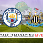 Manchester City Newcastle cronaca diretta live risultato in tempo reale