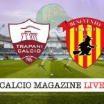 Trapani Benevento cronaca diretta live risultato in tempo reale