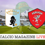 Virtus Entella Perugia cronaca diretta live risultato in tempo reale