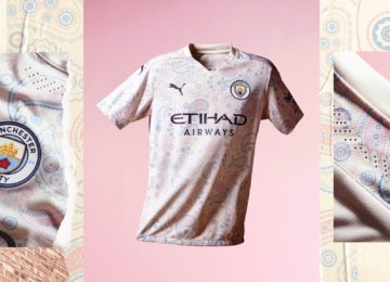 Il Manchester City presenta la terza maglia per la stagione 2020/2021