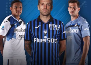 L'Atalanta presenta le nuove maglie per la stagione 2020/2021 [FOTO]