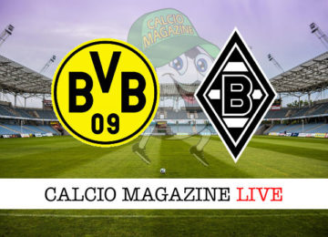 Borussia Dortmund Borussia Monchengladbach cronaca diretta live risultato in tempo reale