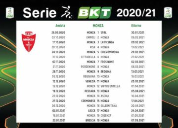 Calendario Monza 2020/2021: tutte le partite