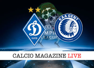 Dinamo Kiev Gent cronaca diretta live risultato in tempo reale