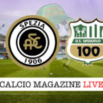 Spezia Sassuolo cronaca diretta live risultato in tempo reale