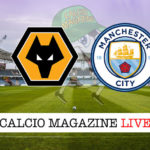 Wolves Manchester City cronaca diretta live risultato in tempo reale