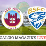 Cittadella Brescia cronaca diretta live risultato in tempo reale