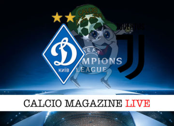 Dinamo Kiev Juventus cronaca diretta live risultato in tempo reale