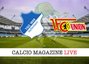 Hoffenheim Union Berlino cronaca diretta live risultato in tempo reale